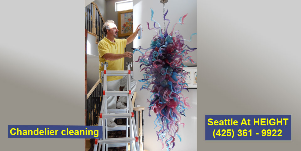 Chandelier cleaning the best service